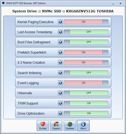 تحميل برنامج SSD Booster .NET تحسين أداء أقراص الحالة الصلبة