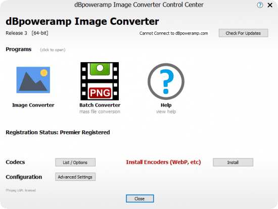 تحميل برنامج dBpoweramp Image Converter Premier لتحويل الصور احترافي