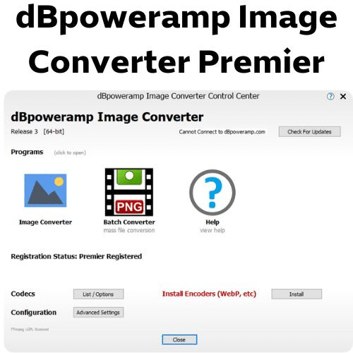 تحميل برنامج dBpoweramp Image Converter Premier لتحويل الصور احترافي