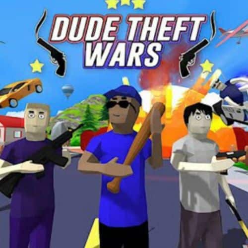 تحميل لعبة dude theft wars لعبة الفوضي و الجنون