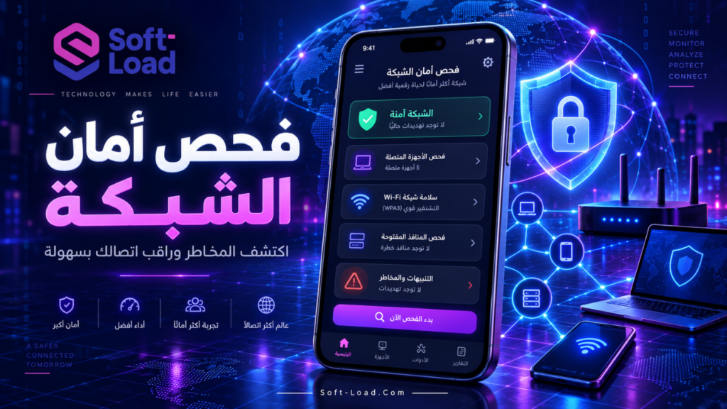 فحص أمان الشبكة