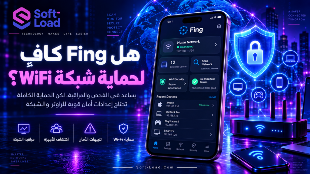 هل Fing كافٍ لحماية شبكة WiFi؟