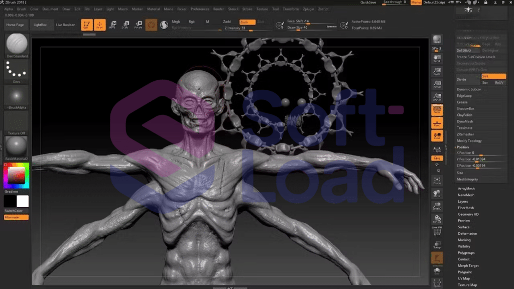 أهم مميزات برنامج Pixologic Zbrush 2026