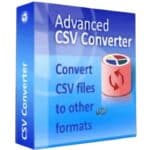 تحميل برنامج Advanced CSV Converter لتصدير ملفات CSV إلى صيغ أخرى