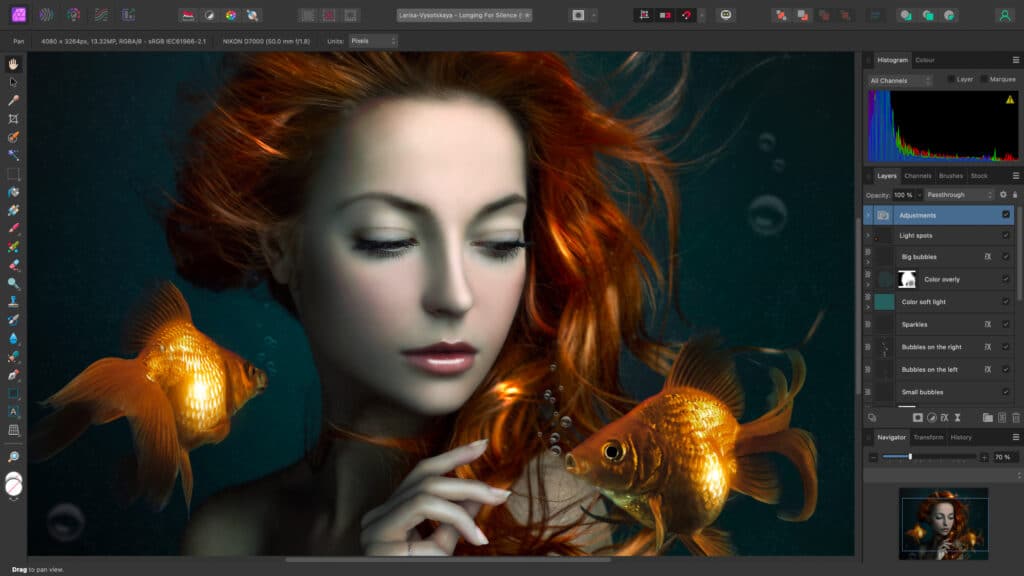 تحميل برنامج Affinity Photo لتحرير الصور باحترافية