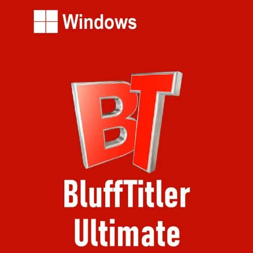 تحميل برنامج BluffTitler لإنشاء نصوص وعناوين ومقدمات فيديو ثلاثية الأبعاد