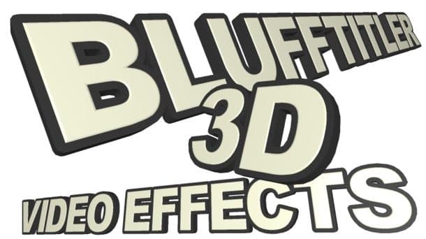 تحميل برنامج BluffTitler لإنشاء نصوص وعناوين ومقدمات فيديو ثلاثية الأبعاد