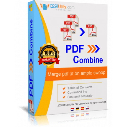 تحميل برنامج CoolUtils PDF Combine دمج عدة ملفات PDF في ملف واحد