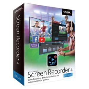 تحميل برنامج CyberLink Screen Recorder Deluxe لتسجيل شاشة الكمبيوتر
