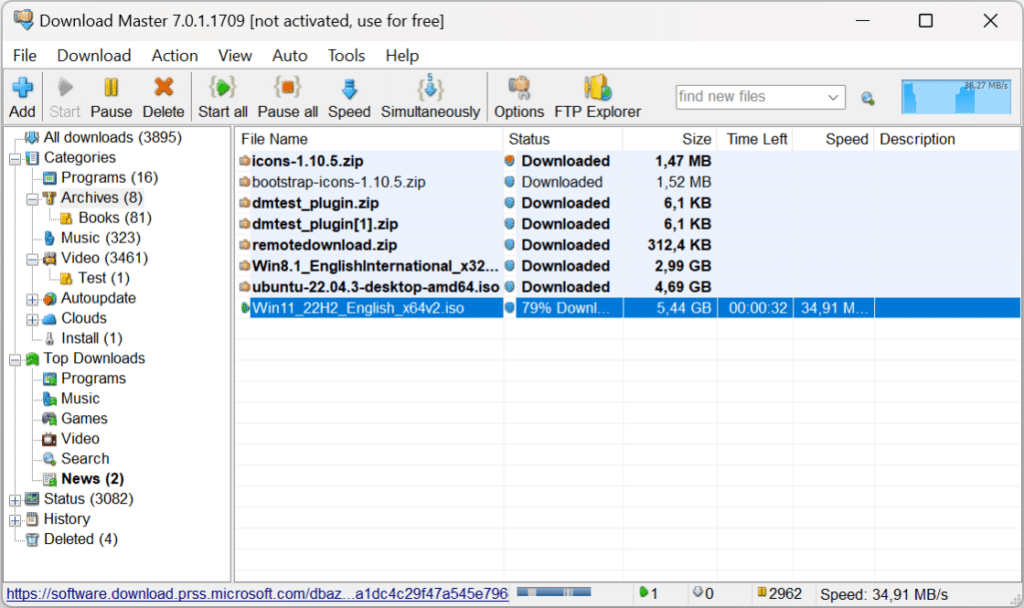 تحميل برنامج Download Master لادارة التحميلات من الانترنت