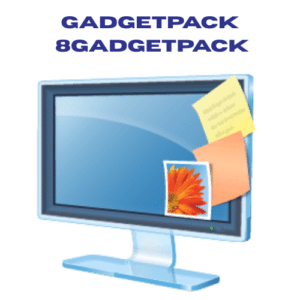 تحميل برنامج GadgetPack 8GadgetPack لإعادة ميزة الأدوات الذكية