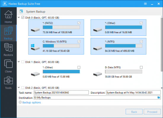تحميل برنامج Hasleo Backup Suite لعمل النسخ الاحتياطي واستعادة البيانات
