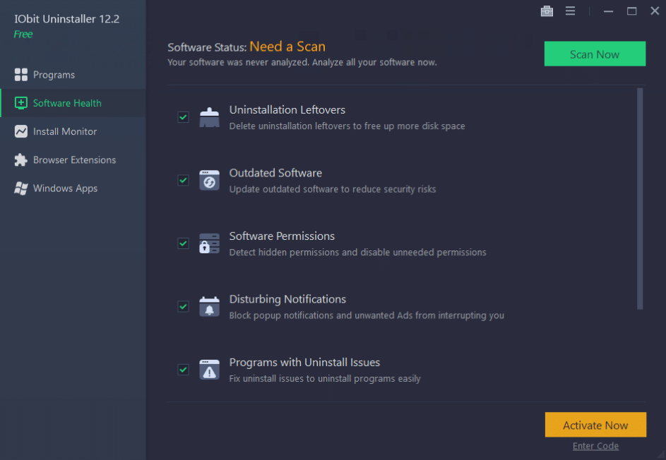 تحميل برنامج IObit Uninstaller Pro لتنظيف جهاز الكمبيوتر وتحسين أدائه