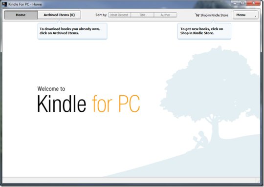 تحميل برنامج Kindle for PC لقراءة كتب Kindle الإلكترونية على جهاز الكمبيوتر