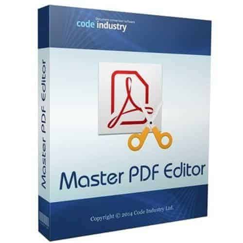 تحميل برنامج Master PDF Editor  لتعديل النصوص والصور في ملفات PDF