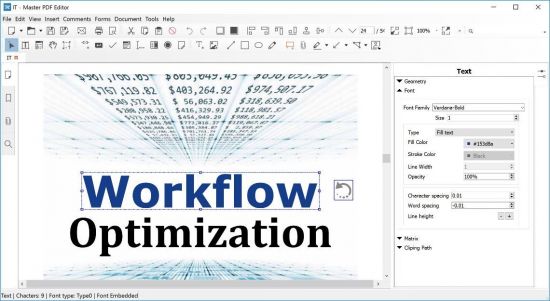 تحميل برنامج Master PDF Editor  لتعديل النصوص والصور في ملفات PDF
