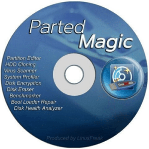 تحميل برنامج Parted Magic لإدارة الأقراص الصلبة واستعادة البيانات