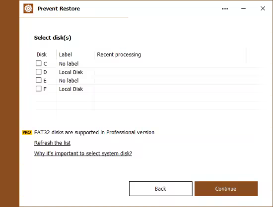 تحميل برنامج Prevent Restore Professional البيانات الحساسة بشكل آمن ودائم من الأقراص الصلبة