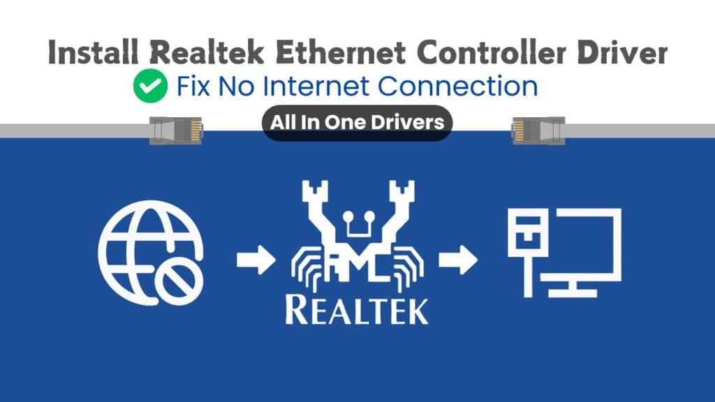 تحميل برنامج Realtek Ethernet Controller لتمكين التواصل بين نظام التشغيل في جهاز الكمبيوتر الخاص بك وقطعة أجهزة الشبكة