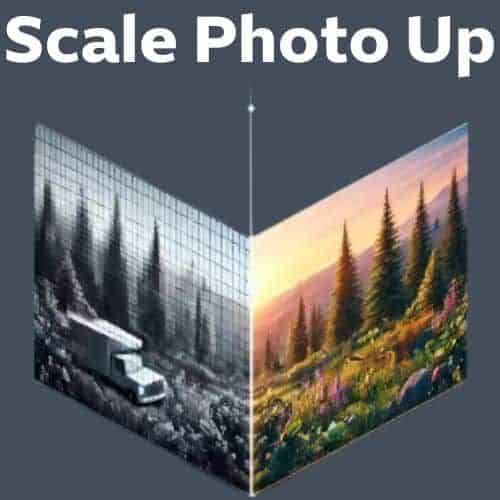 تحميل برنامج Scale Photo Up لتكبير حجم الصور دون فقدان الجودة