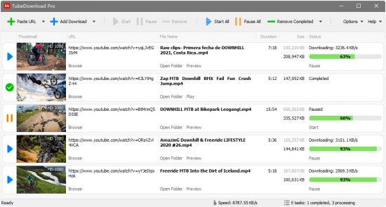 تحميل برنامج TubeDownload Pro لتنزيل مقاطع الفيديو من يوتيوب