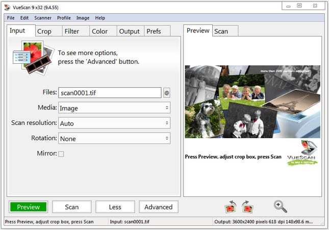 تحميل برنامج VueScan Pro مسح ضوئي احترافي
