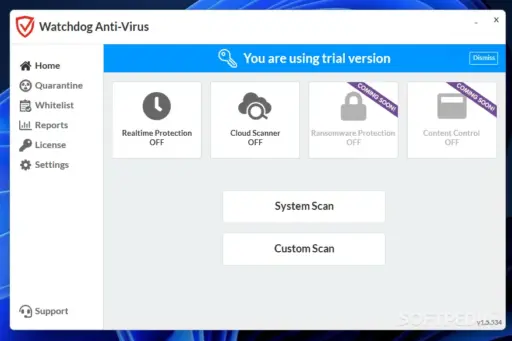 تحميل برنامج Watchdog Anti-Virus حماية قوية وفعالة لأجهزة الكمبيوتر