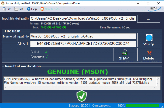 تحميل برنامج Windows and Office Genuine ISO Verifier للتحقق من سلامة وأصالة ملفات صور الأقراص