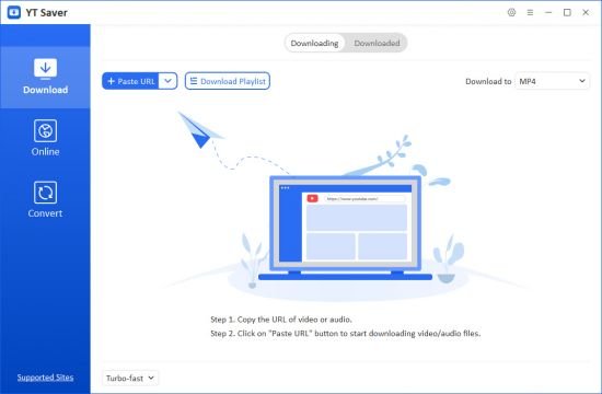تحميل برنامج YT Saver Pro لتنزيل مقاطع الفيديو وقوائم التشغيل