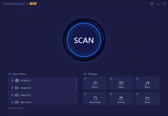 تحميل برنامج iTop Data Recovery Pro لاستعادة البيانات المحذوفة