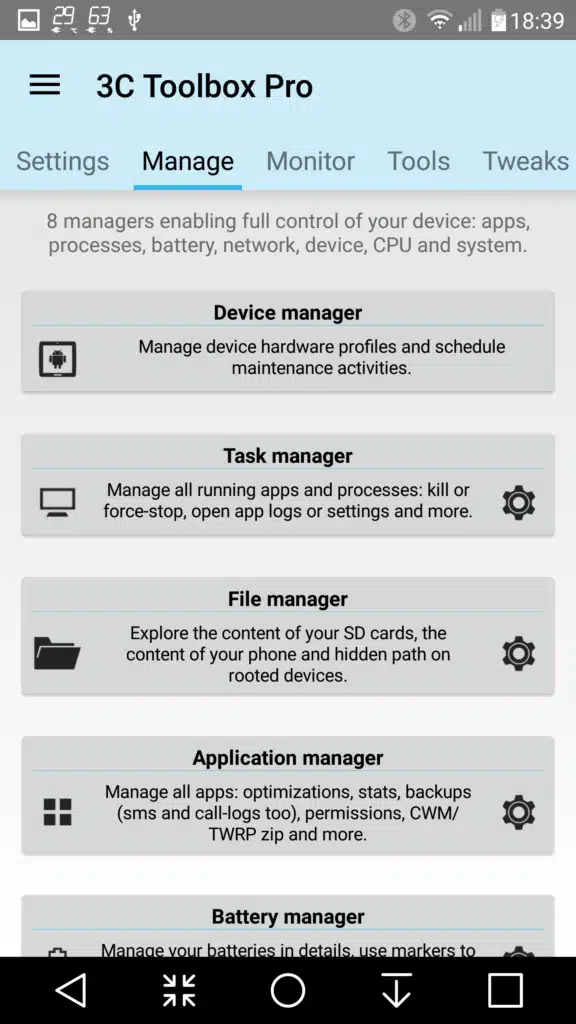 تحميل تطبيق 3C All-in-One Toolbox للتحكم فب الاجهزة بشكل كامل