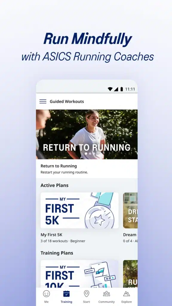 تحميل تطبيق ASICS Runkeeper لتتبع اللياقة البدنية