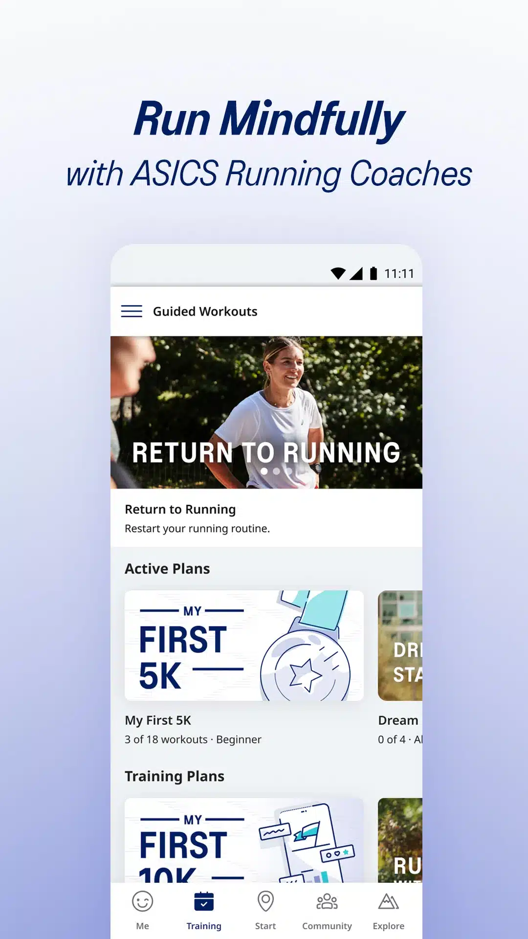 تحميل تطبيق ASICS Runkeeper لتتبع اللياقة البدنية