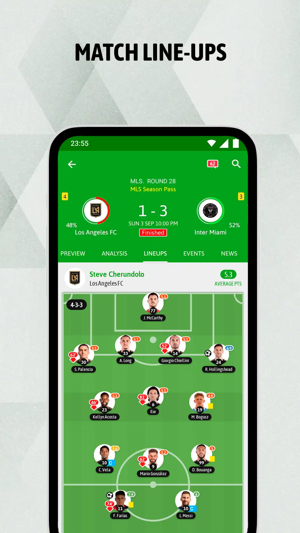 تحميل تطبيق BeSoccer Soccer Live تغطية شاملة ومباشرة لنتائج المباريات