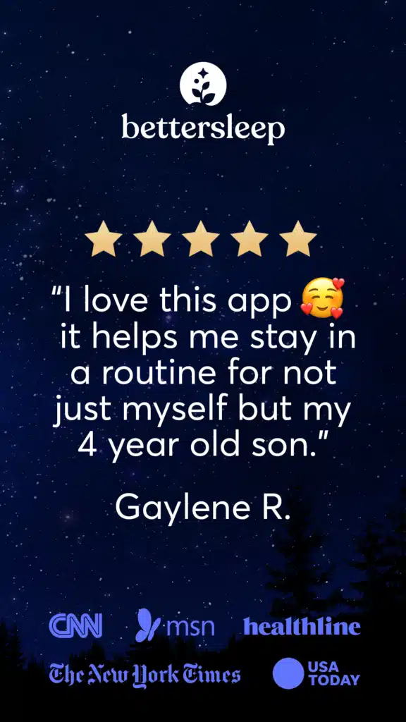 تحميل تطبيق BetterSleep Sleep tracker  لتحسين جودة النوم