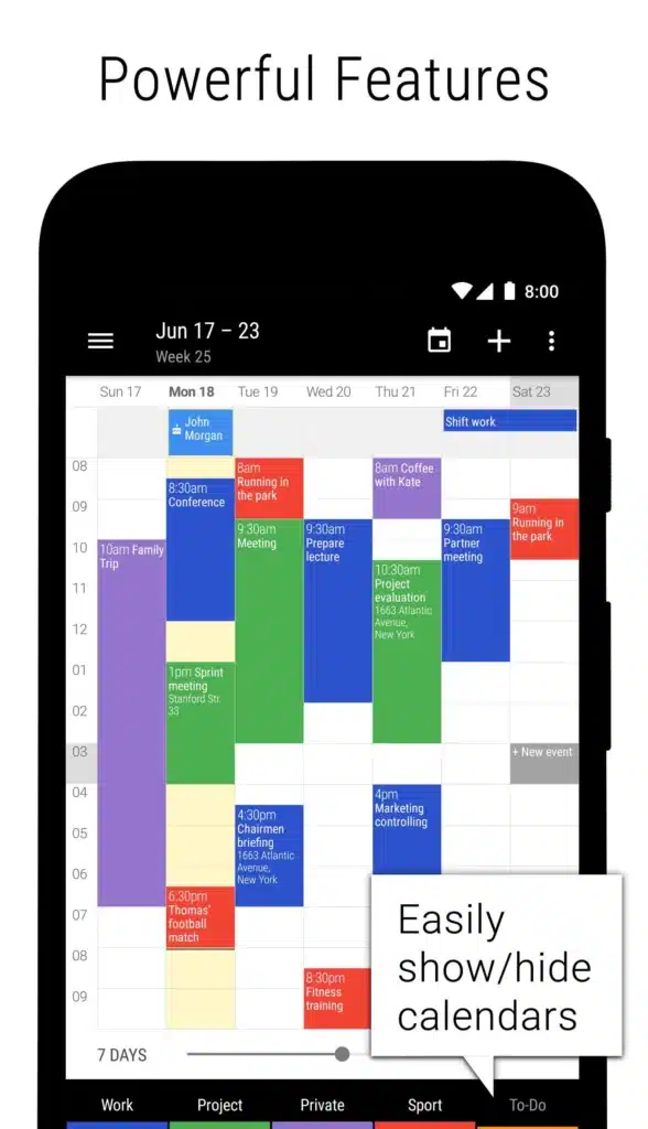 تحميل تطبيق Business Calendar 2 Pro لإدارة التقويم والمهام