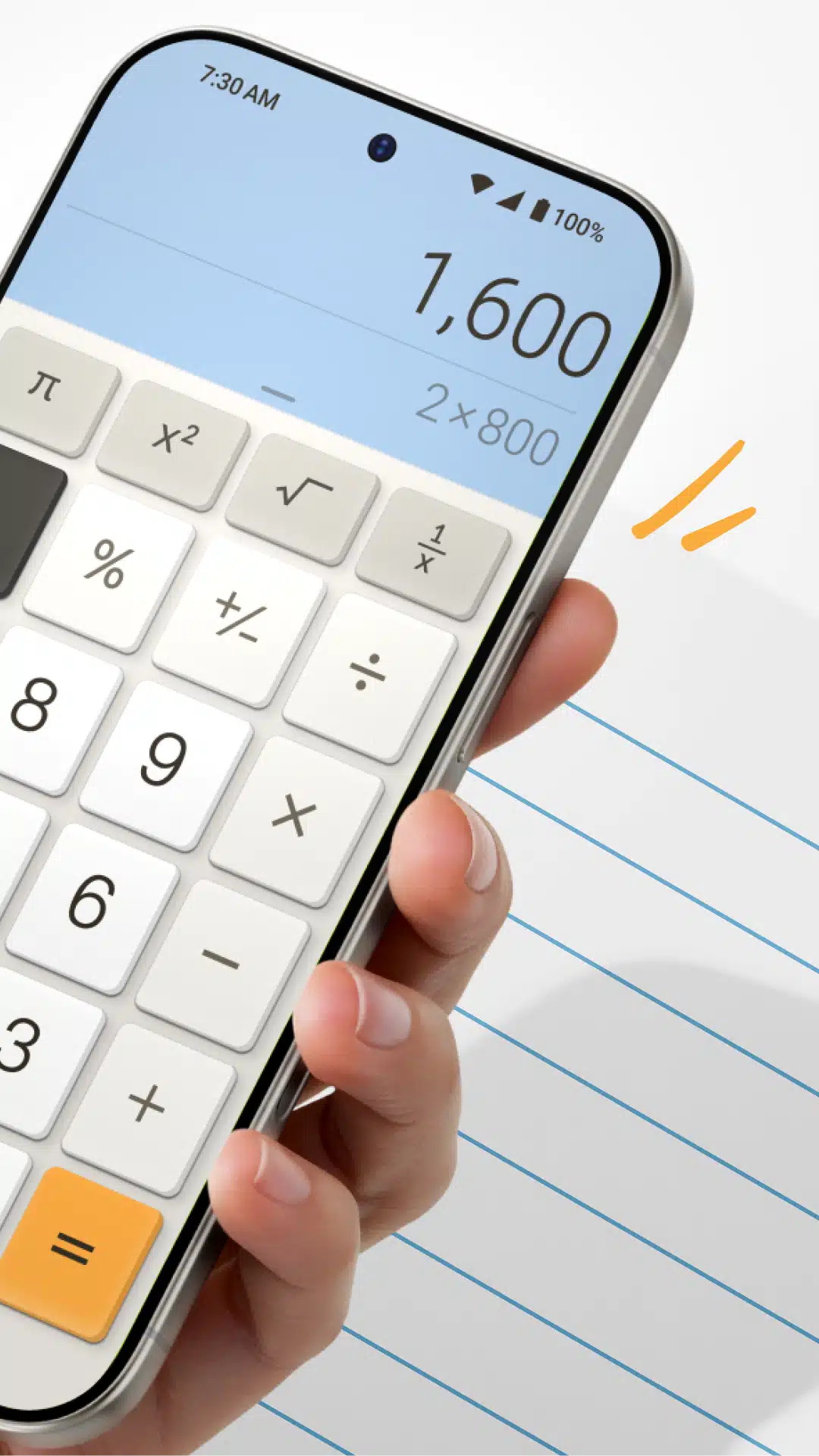 تحميل تطبيق Calculator Plus with History آلة حاسبة بسيطة وذكية