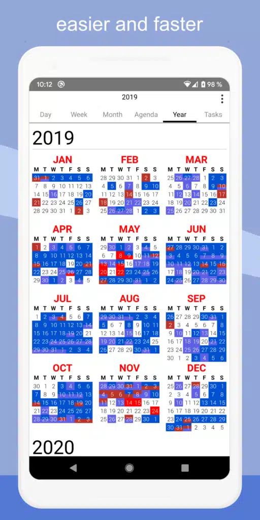 تحميل تطبيق CalenGoo Calendar and Tasks لإدارة التقويم والمهام