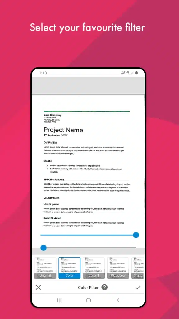 تحميل تطبيق Document Scanner PDF Creator ماسح ضوئي محترف