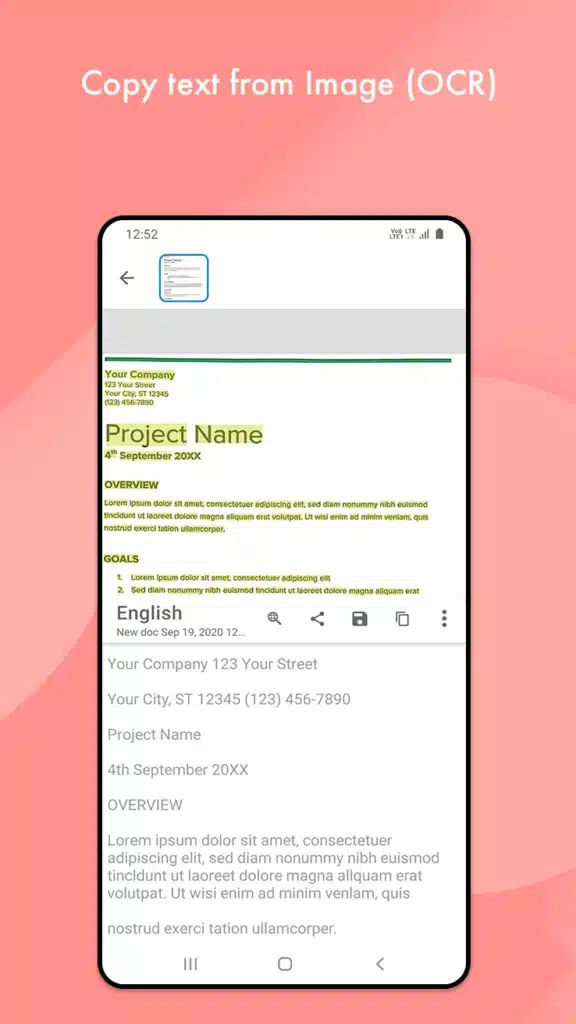 تحميل تطبيق Document Scanner PDF Creator ماسح ضوئي محترف