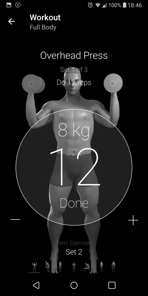 تحميل تطبيق Dumbbell Workout at Home & Gym لبناء العضلات وتقوية الجسم