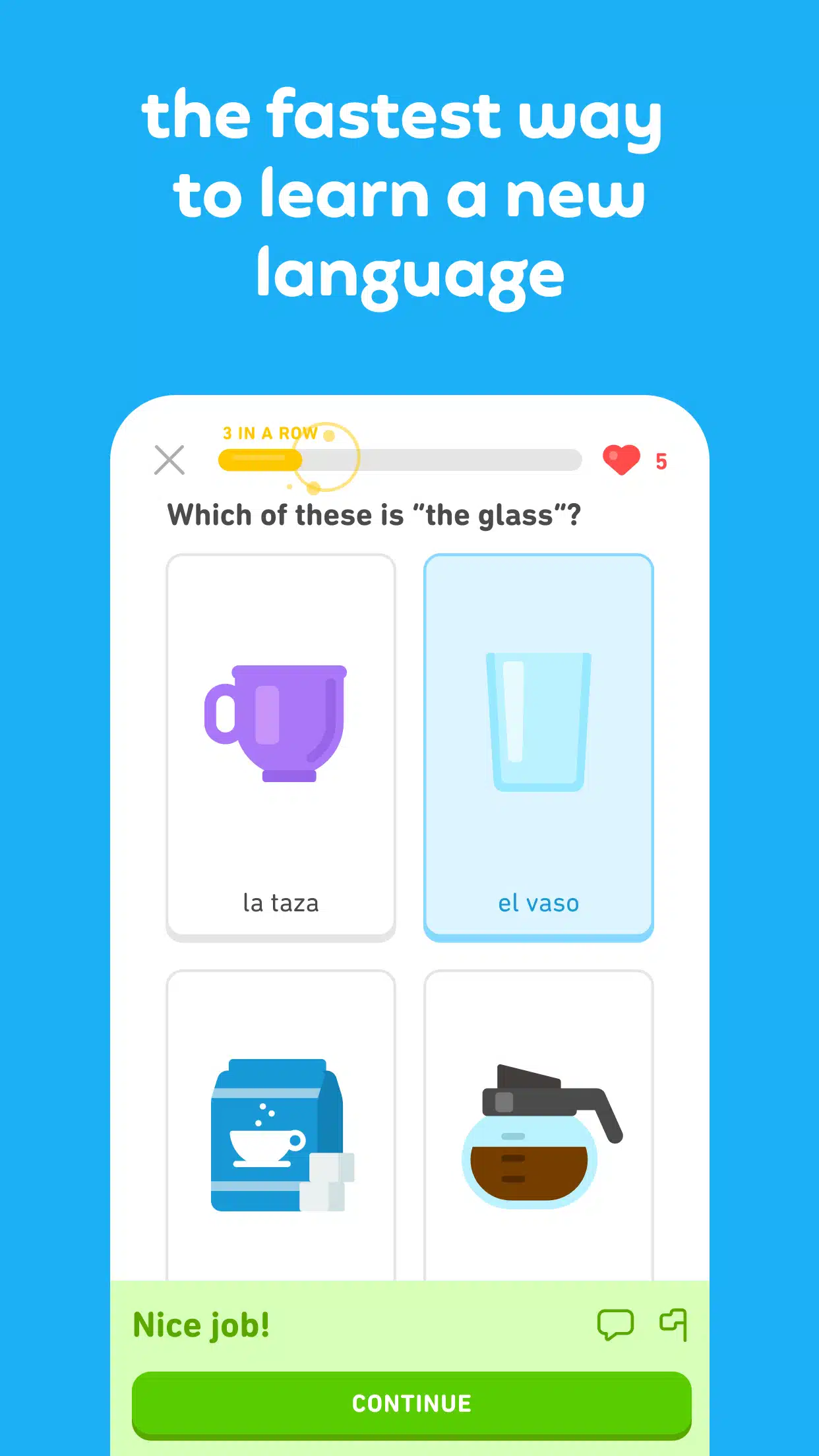 تحميل تطبيق Duolingo Language Lessons لتعليم اللغات عبر الإنترنت (1)