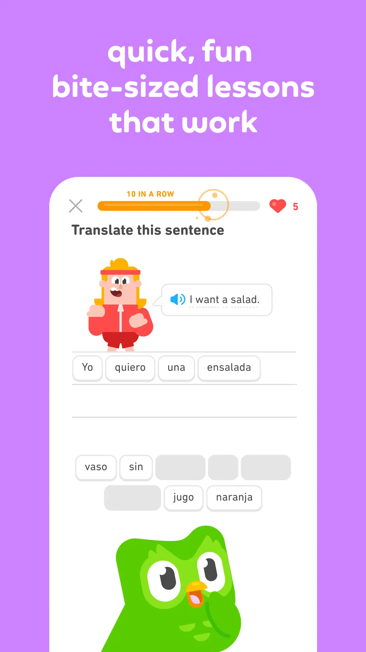 تحميل تطبيق Duolingo Language Lessons لتعليم اللغات عبر الإنترنت (2)