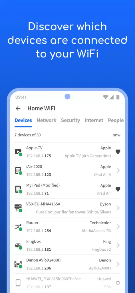 تحميل تطبيق Fing - Network Tools لاكتشاف ومراقبة شبكات الواي فاي