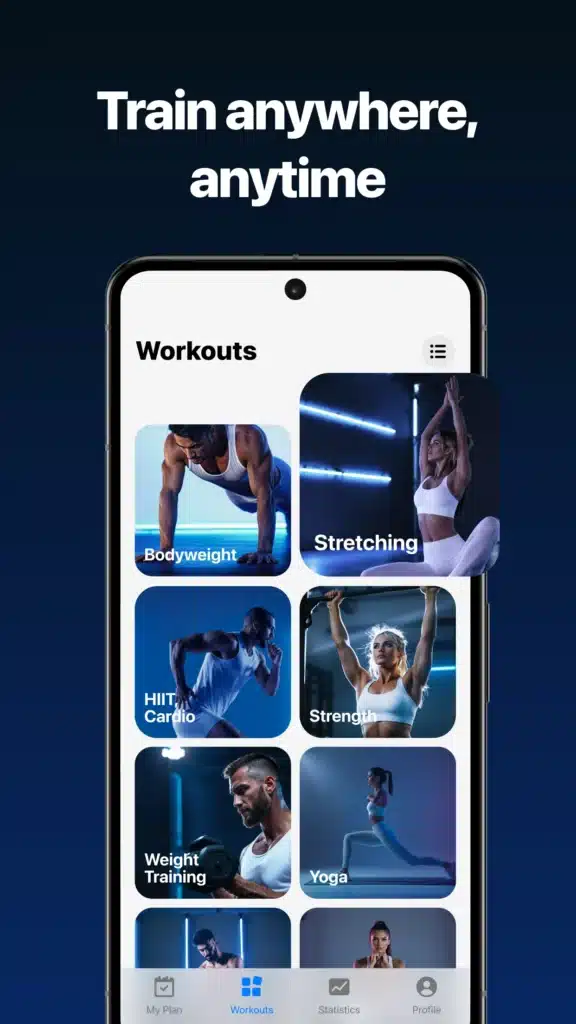 تحميل تطبيق Fitify Fitness, Home Workout للياقة بدنية