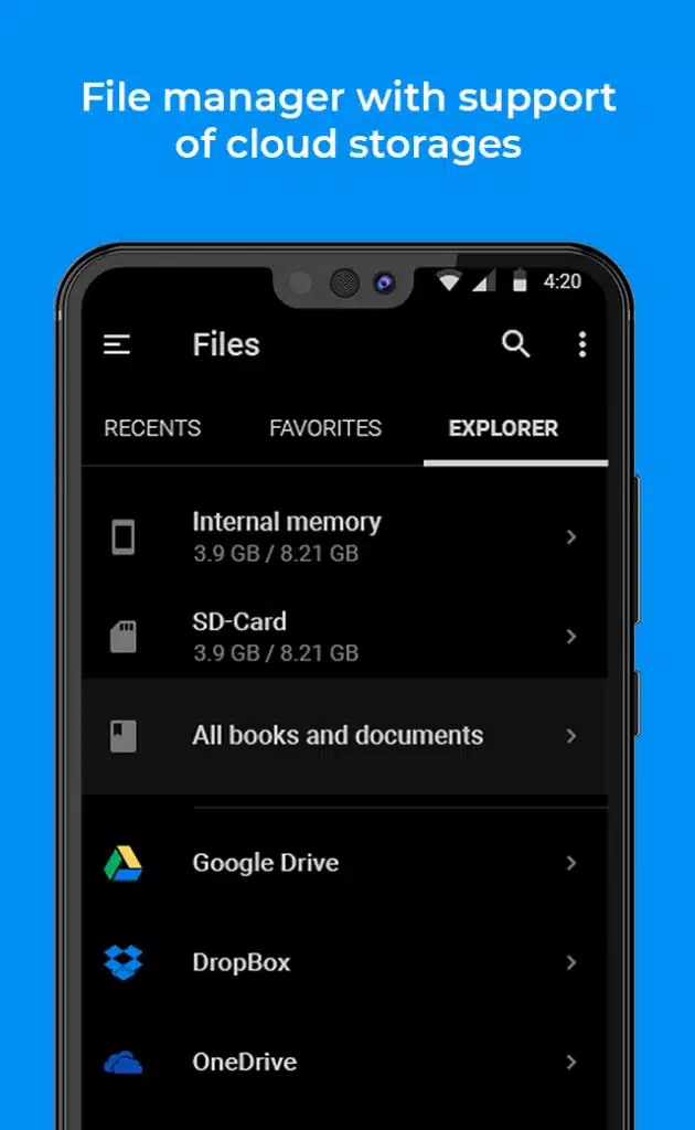 تحميل تطبيق FullReader – e-book reader لقراءة الكتب الإلكترونية