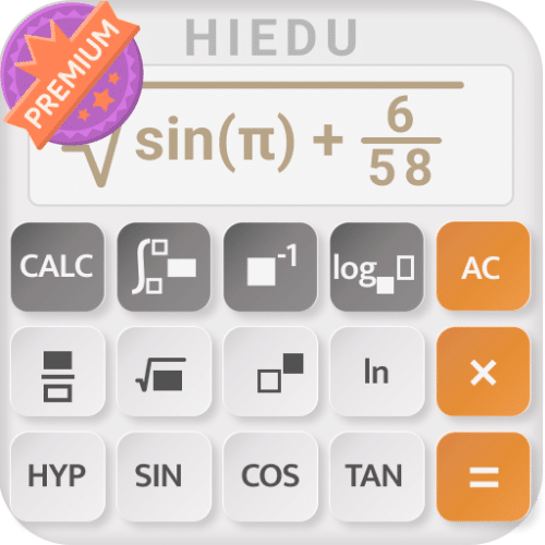 تحميل تطبيق HiEdu Calculator Pro آلة حاسبة علمية