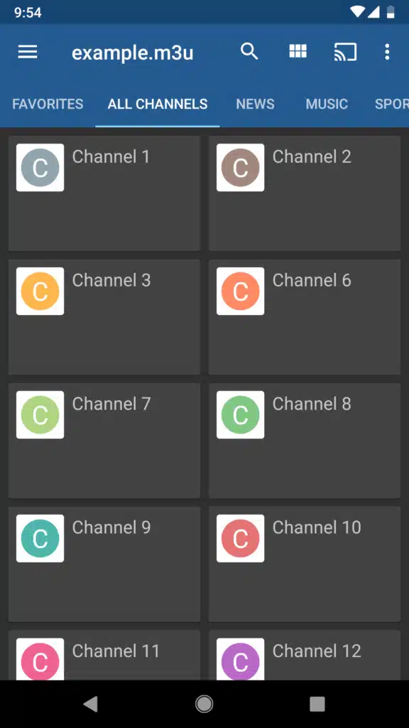 تحميل تطبيق IPTV Pro لتشغيل قنوات البث التلفزيوني عبر بروتوكول الإنترنت