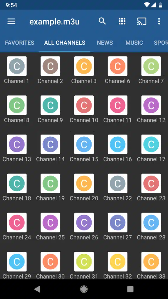 تحميل تطبيق IPTV Pro لتشغيل قنوات البث التلفزيوني عبر بروتوكول الإنترنت