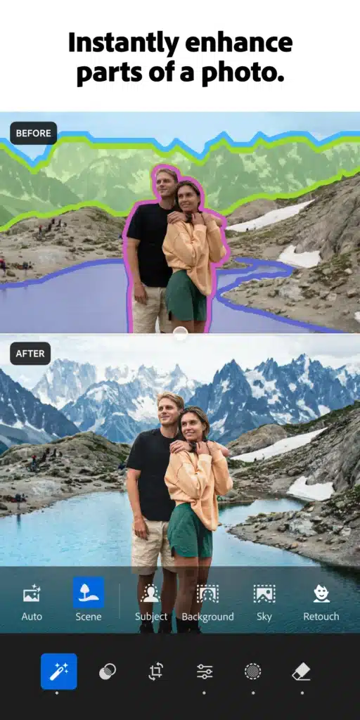 تحميل تطبيق Lightroom Photo & Video Editor لتحرير الصور وتنظيمها وإدارتها